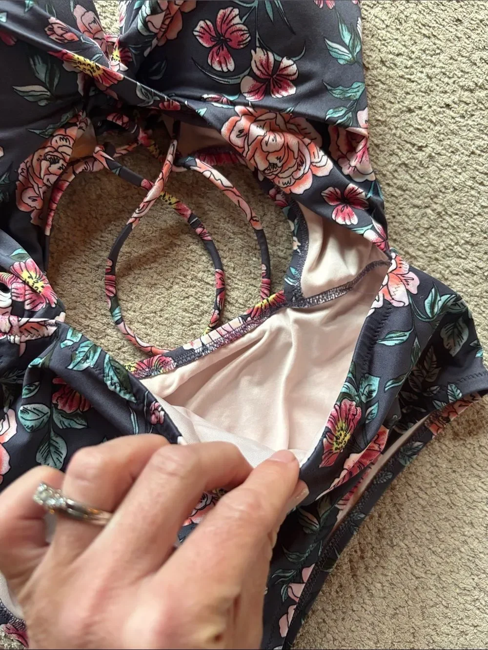 Shade and Shore Floral One-Piece Swimsuit